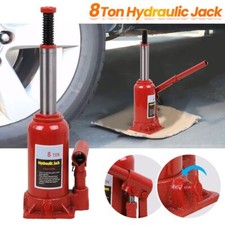 8T Hydraulic Ram Bottle Jack