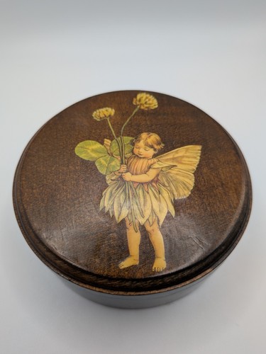 Vintage wooden decoupage hand - vintage,