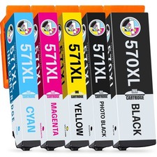 Ink Cartridges for Canon Pixma MG5750 MG5751 MG6850 TS5050 TS5051 Multipack Set