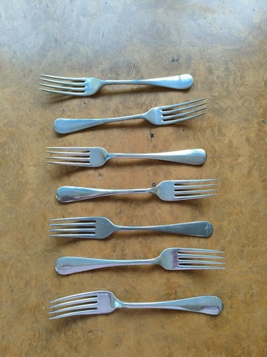 Set vintage plated - of, nickel