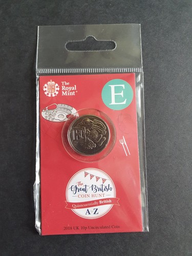 2018 10p alphabet - e,