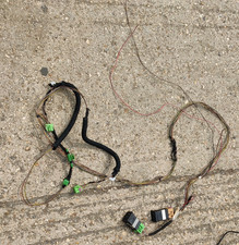 VW Golf MK4 Genuine Heated Seats Wiring Loom With Switches