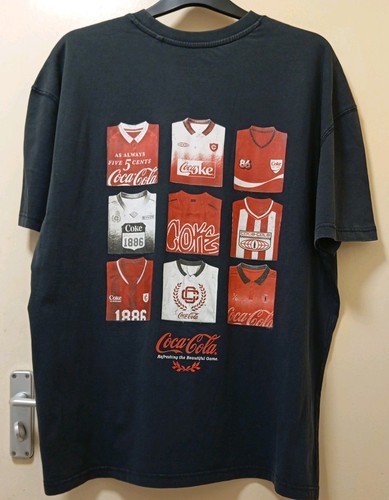Coca cola mens shirt black - coca-cola, t-shirt