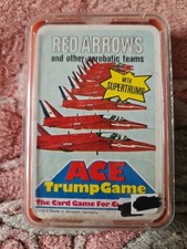 Vintage Ace Trumps Game Red