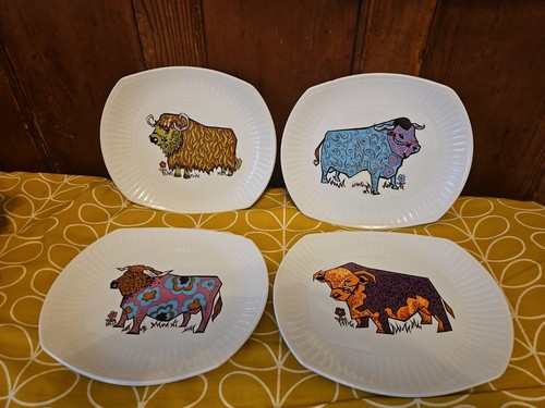 Set four vintage retro - four,