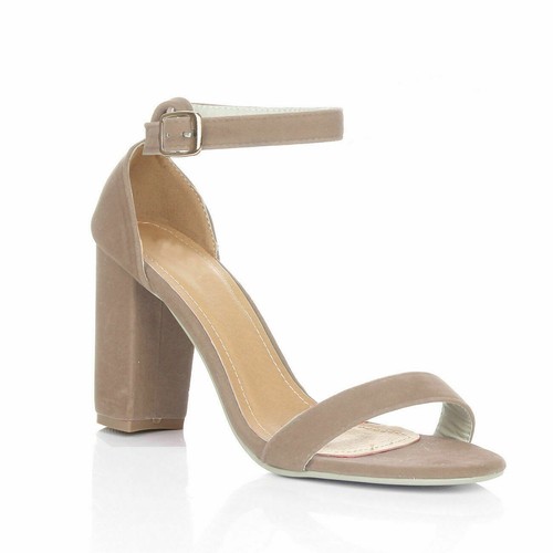 Ladies high block heel sandals - high,