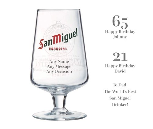 Personalised engraved san - engraved,