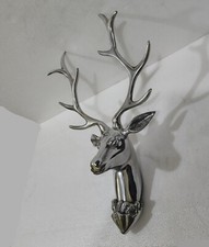 Large Metal Wall Mount Deer Head Stag Head Antelope Gazelle 16 inches