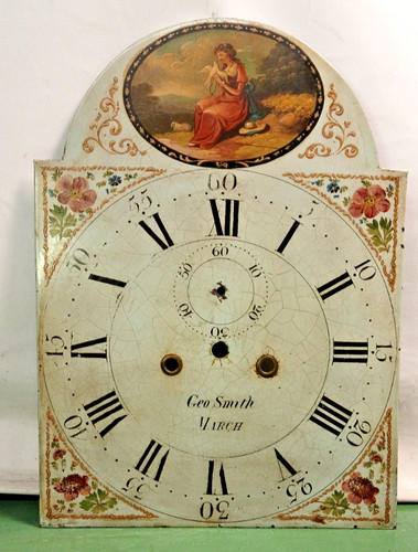 Antique longcase clock - 8, day