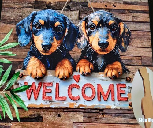 Rustic dachshund puppies - rustic,