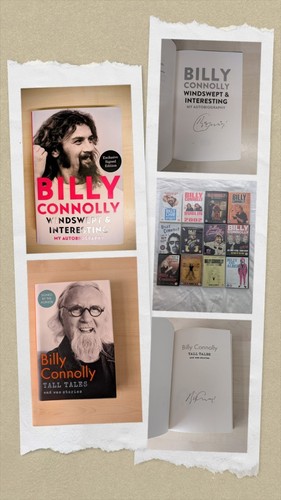Billy connolly signed 2 - billy,