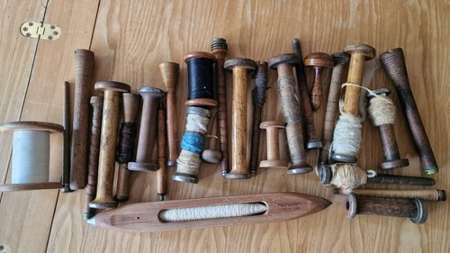 Collection vintage bobbins - collection,