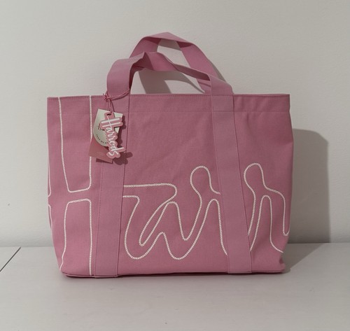 Harrods large logo tote - harrods, bag