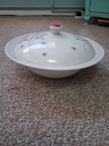 Vintage 1950s casserole dish - vintage,