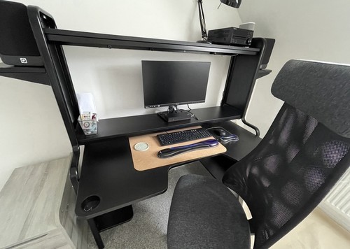 Ikea fredde gaming desk and - ikea,