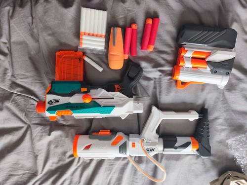 Nerf gun tri - tri-strike,, pump
