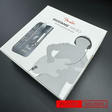 Fender Mustang Micro Headphone Amplifier Personal Guitar Amp Black On-Board DSP