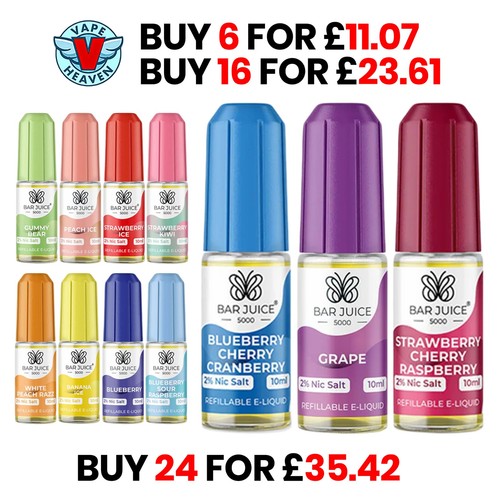 Vape heaven bar juice - heaven, nic
