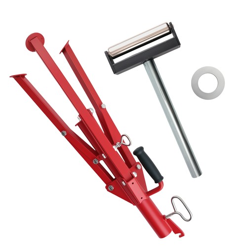 Adjustable height roller stand - roller,