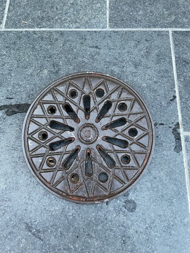 Reclaimed cast iron - reclaimed, hole