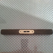 Vintage Wooden And Brass 10" Spirit Level.