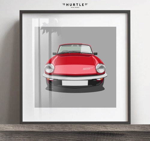 Triumph spitfire mk2 artwork - spitfire,