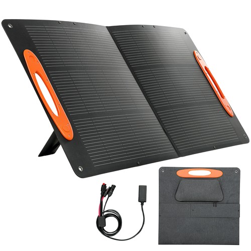 Homcom 100w portable solar - 100w,
