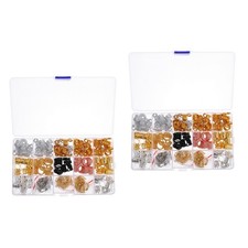 2 Boxes of Braided Hair Rings