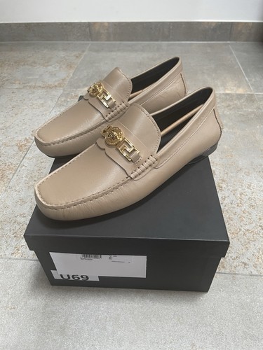 Versace taupe calf - versace,