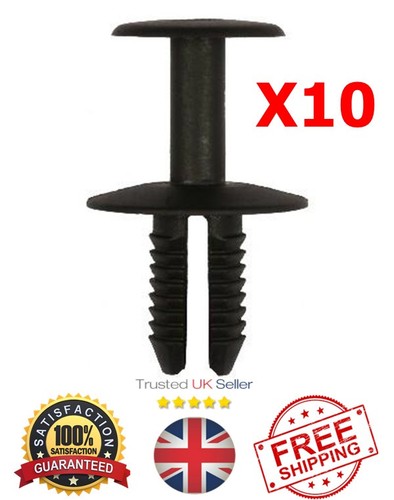 10x 8mm mercedes plastic - 8mm,