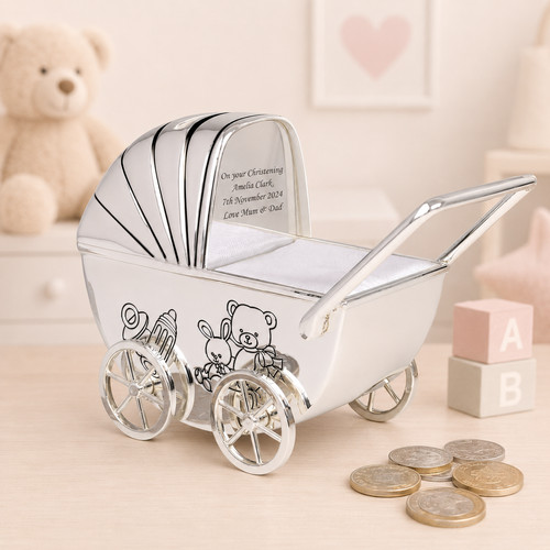 Personalised message silver - personalised,