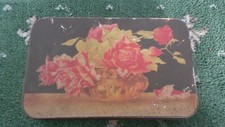 VINTAGE MACFARLANE LANG & CO BISCUIT TIN 205MM 130MM 35MM