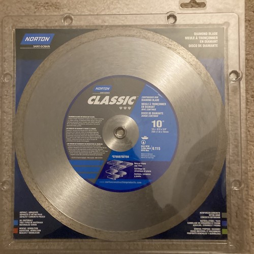 Norton diamond wheel tile saw - norton,