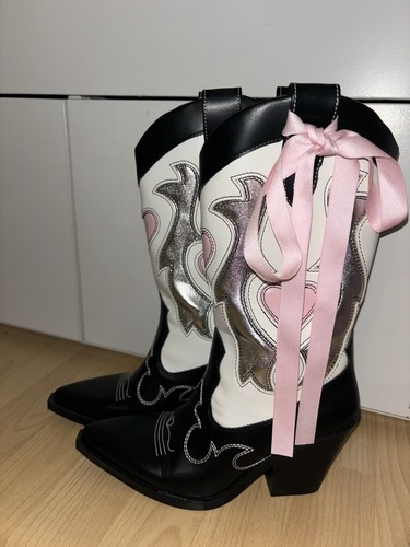 Bershka women cowboy boots - bershka,
