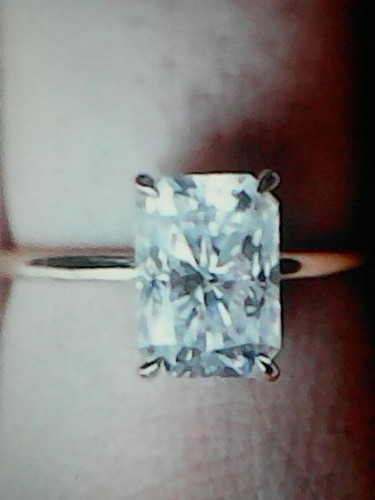 Lab created diamond ring - lab,