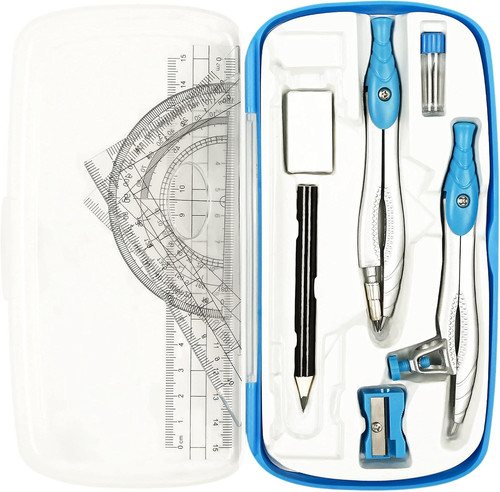 Geometry set pcs protractor - geometry,