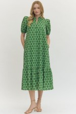 Entro Green Goddess Dress