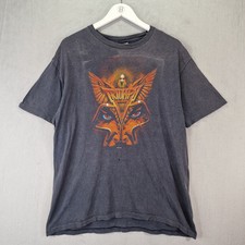 Vintage 1982 Triumph T-Shirt Mens XL Black Faded Never Surrender Made In The USA