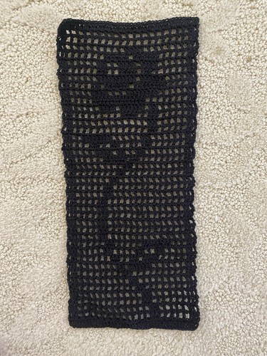Handmade crochet black - handmade,