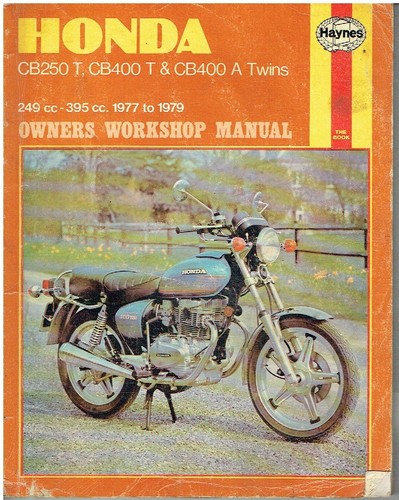 Honda cb250t cb400t cb400a - cb400t,