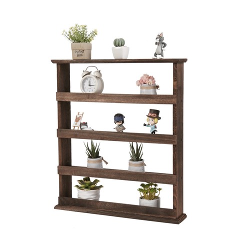 Tier rustic spice rack - 4,