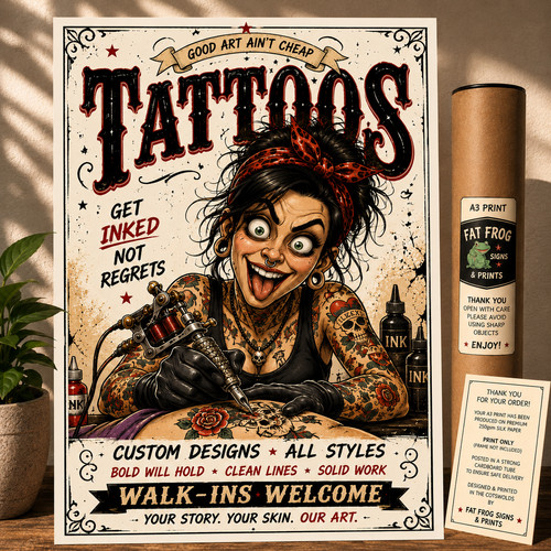 Tattoo studio prints tattooed - studio,