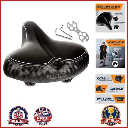 Oversized bike seat for - oversized, men