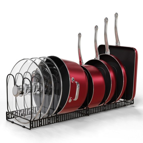 Expandable kitchen pan stand - kitchen,
