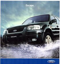 Ford Escape 2005 Australian Market Sales Brochure XLS XLT Limited Maverick