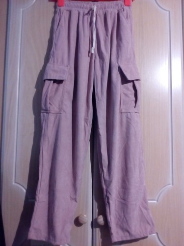 Ladies elastic waist pink - ladies,