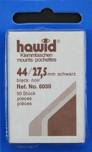 Hawid stamp mounts 44x27 5mm - hawid, 44x27.5mm
