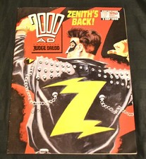 2000AD Comic Issue Prog #590 03/09/88 September 3rd 1988 Zenith's Back!