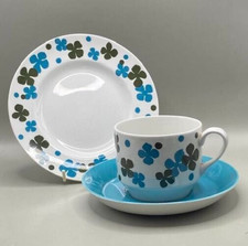 MIDWINTER LAKELAND TRIO ( CUP, SAUCER, SIDE PLATE ) 1968 BY JESSIE TAIT 3 LEFT