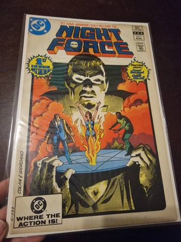 Comics night force 1 1982 - comics,